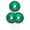 sourcing map 3pcs 4" Diamond Saw Blade, 7/8" (22mm) Arbor