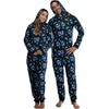 INTIMO Polar Express Adult Believe Hooded One-Piece Footless Sleeper Union