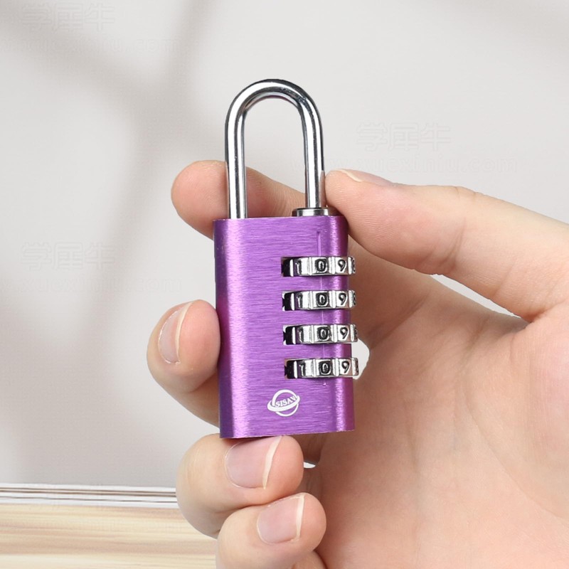 SISAV Combination Lock,4 Digit Gym Combination Padlock for School Lockers,Toolbox,Fence
