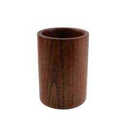 MY MIRONEY Wooden Utensil Holder Kitchen Spoon and Chopstick Holder Multi-Functional Wood Pen Holder Makeup Brush Holder Desktop Storage Organizer, 3.62" x 5.08"(Type 1)