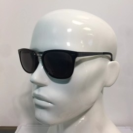 Ermenegildo Zegna New Ermenegildo Zegna 3165 568P Black Plastic Gunmetal Polarized Sunglasses