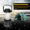 2Pcs COB LED Camping Lamp Portable Night Light with Compass