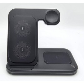 3 in 1 Wireless Phone Charger, Black