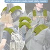 2Pcs Thick Cushioned Shoulder Pads, Featuring Anti-Slip Design and Breathable