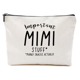 Gifts for Grandma, Mimi Gifts Grandma Gifts Funny Makeup Bag, Grandma Birthday Gifts Cosmetic Bag, Gifts Ideas for Grandma Women Gigi Oma, Christmas Mothers Day Grandmothers Day Gifts Toiletry Bag