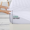 Utopia Bedding Quilted Fitted Queen Mattress Pad, Soft & Elastic