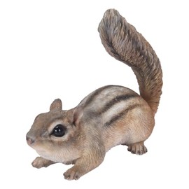 Uvia H15345 Chipmunk Walk Out 6.5 x 2.6 x 4.6 inches (16.5 x 6.5 x 11.7 cm), Doll, Figurine, Figurine, Animal, Garden, Decorative, Realistic, Cute, Squirrel