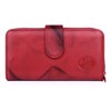 Julia Buxton Heiress Checkbook Wallet Red
