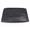 MENS BLACK LEATHER FASTENING SPORTS WALLET WITH DETACHABLE CHAIN 1932