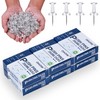 300pcs Clear Push pins for Bulletin Board Thumb Tacks for