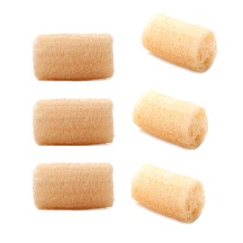 TAMALL. Vietnamese Natural Loofah Exfoliating Body Scrubber, Organic Real Vietnamese Shower Loofah Sponge Body Scrubber for Women and Men, for Body and Face Cleaner - 2 Count (1 Pack)