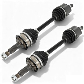 2Pcs Front Left Right CV Axle Drive Shaft Assembly 2000-2006 for Toyota Tundra 4.7L 2005-2006 for Toyota Tundra 4.0L 2000-2004 for Toyota Tundra 3.4L 2001-2007 for Toyota Sequoia 4.7L 66-5194