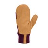 Carhartt Women's Wind Fighter Fleece Work Mitt, Eggplant Barley, Medium