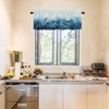 Mightree Kitchen Curtains Valances, Rod Pocket Valances for Windows, Small