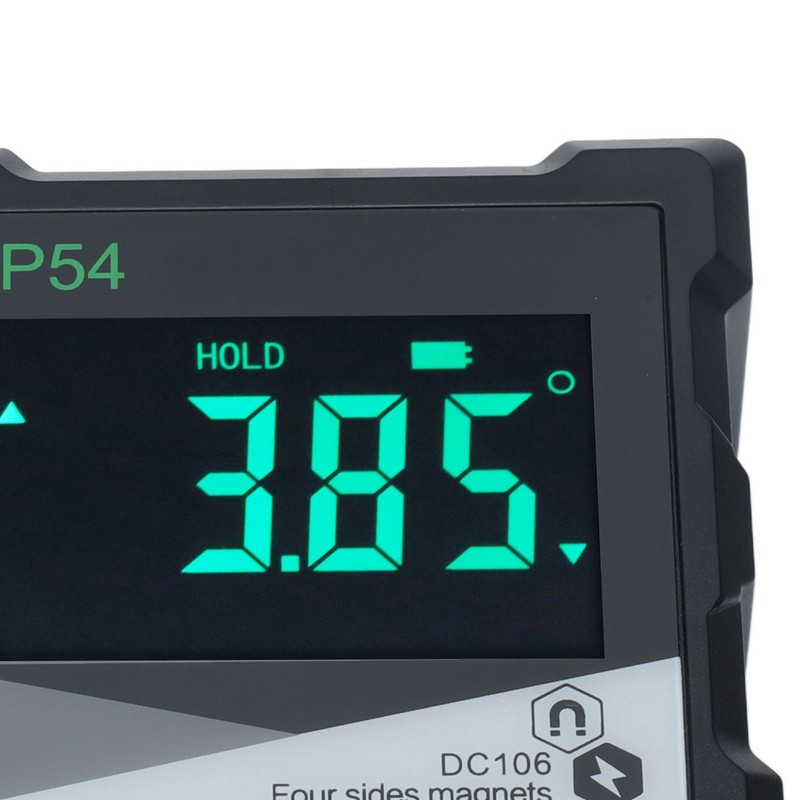 Digital Angle Finder 4x90 Degree LCD Screen Magnetic Bevel Gauge