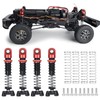 Zolikar 4PCS RC Aluminum Alloy Shocks Absorber Dampers for Kyosho