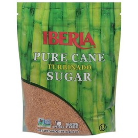 Iberia Pure Cane Raw Turbinado Sugar, 4 lb.