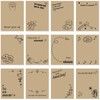 12 Pcs Sticky Notes 3 x 4 Inch Cute Sticky