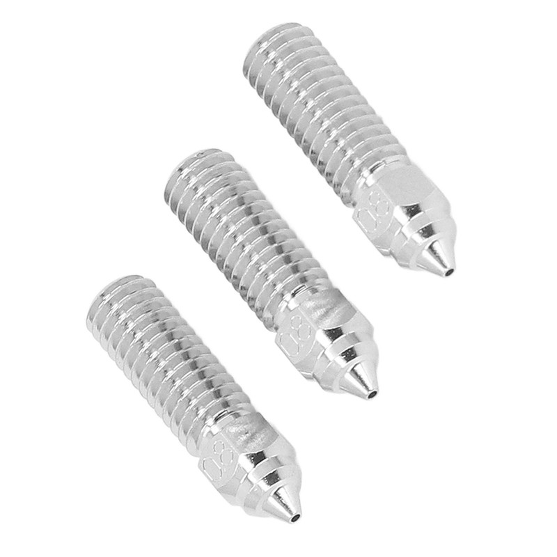 3Pcs 3D Printer Extruder Nozzle 1.75mm M6 High Speed Hotend