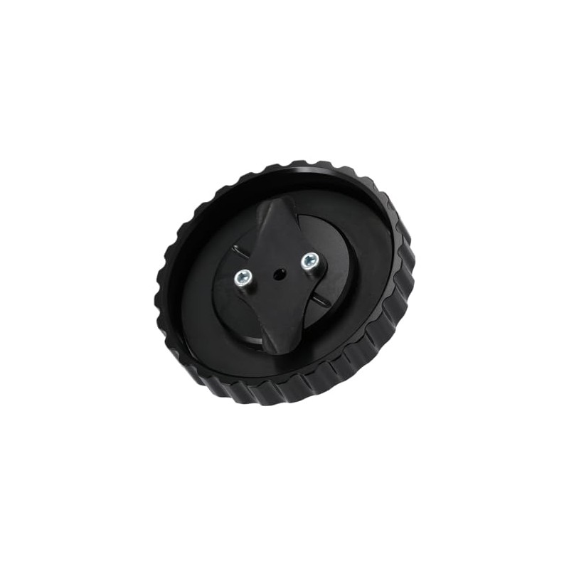 CNC Fuel Cap with Vent "Sport Look" Black - for