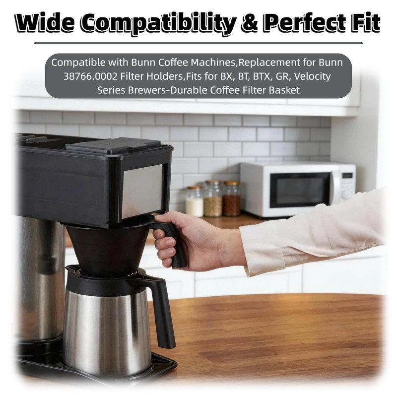 Mengfan 38766.0002 Filter Holder Replacement for Brew Funnel Basket Coffee