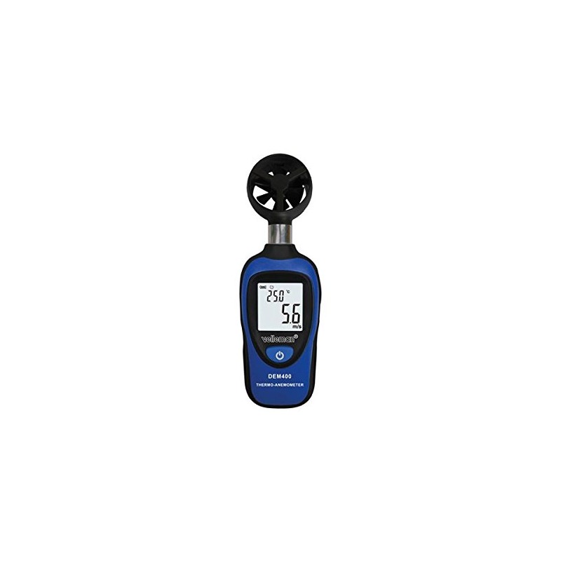 VELLEMAN - DEM400 Mini Thermometer / Digital Anemometer - 169676