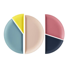OSK PCP-150 Flat Plate Set, Percent Plates, 150% Mix, 5 Pieces