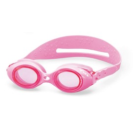 View V422J P Swimming Goggles, Made in Japan, For Kids, 3 - 5 Years Old, Anti-Fog, UV Protection, Name Column Included, Black