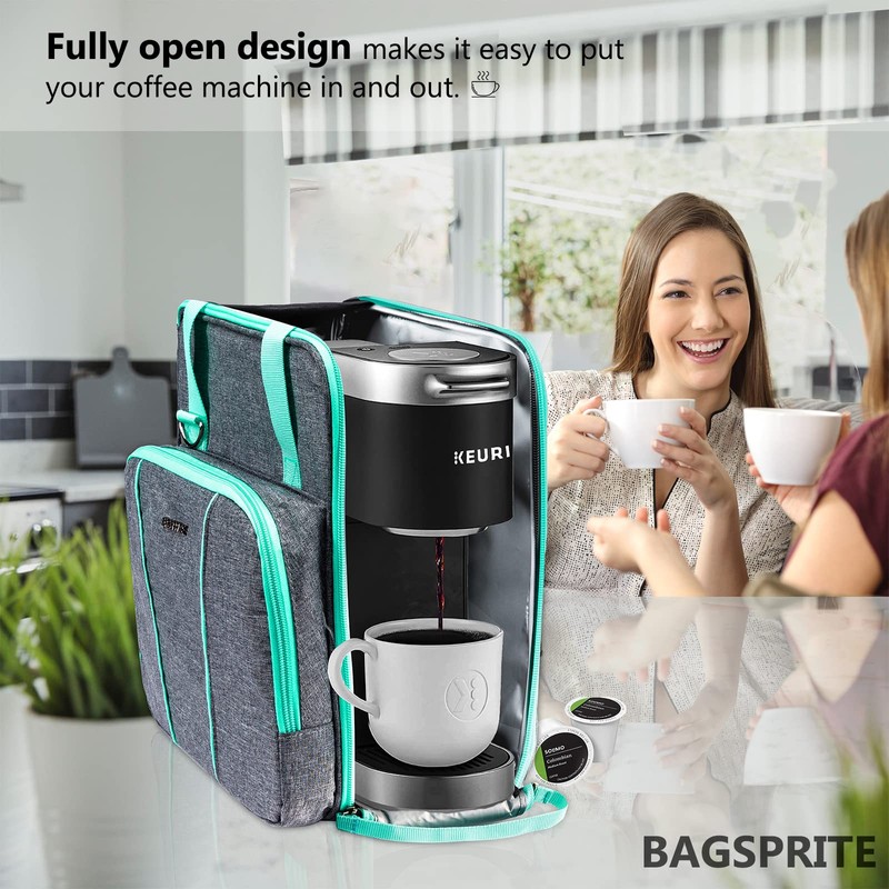 BAGSPRITE Coffee Maker Travel Bag Compatible with Keurig K-Mini or
