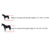 Horse Front Hind Leg Boots Breathable Impact Resistant Open Front