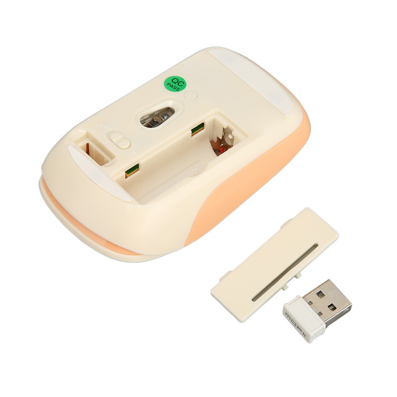 USB Keyboard Mouse 2.4G Wireless 68 Keys Low Consumption Retro