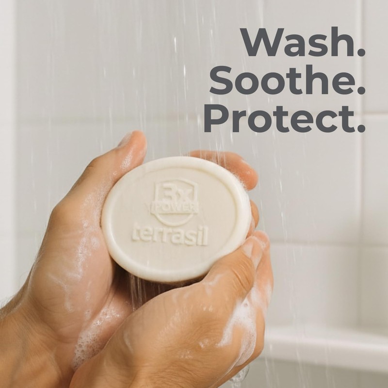 terrasil Balanitis Soap for Men, Soothing Care and Relief from