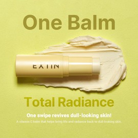 KAHI Extin C Balm - Vitamin C Infused Moisturizer Stick | Starter & Finishing Balm for Skin Brightening & Fine Lines (0.31 oz)