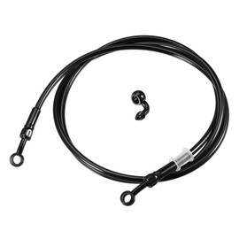 Hihaha Brake Line Motorcycle Hydraulic Brake Line Oil Hose Pipe with Banjo / Inner for ATV Motorcycle Motocross / Durable 170 cm Length / 1 Set