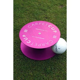 GrooveFix Carpet Cup – Portable practice hole (Purple)