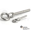 OPIOL QUALITY® Eye bolt with metric thread, M6 x 60