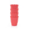 Mintra Home Unbreakable Plastic Tumblers 4pk - Cups, Drinkware, Shatterproof,