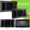 Wesiti 4 Pcs 12 x 6 Inch Vent Covers for