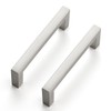 Ravinte 10 Pack Solid Brushed Nickel Kitchen Cabinet Handles Cabinet