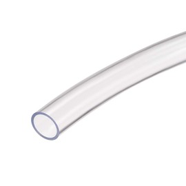 sourcing map PVC Clear Vinyl Tubing, Plastic Flexible Water Pipe 18mm ID x 21mm OD, 1m