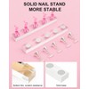Difenni Nail Stand for Press Ons, Nail Holder for Painting