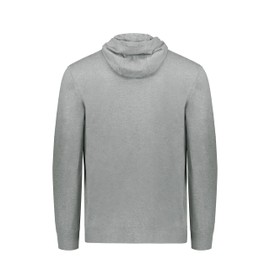 Holloway Men's Ventura Soft Knit Hoodie, Grey Heather, Medium