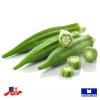 Maxboba Okra Seeds Perkins Long Pod Non-GMO Heirloom - 80