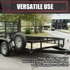 VIAGL U-Bolt Trailer Spare Tire Bracket, Spare Tire Carrier Galvanized