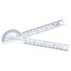 Scrubsmart Economy, Lightweight Plastic 6-3/4" Pocket Goniometer 180 Degrees EGM-425