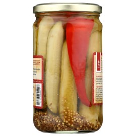 Yee Haw Pickle Company Hot Damn Dill, 24 oz