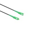 Simplex SC/APC to SC/APC Fiber Patch Cable 15m/49ft,Fiber Optic Internet