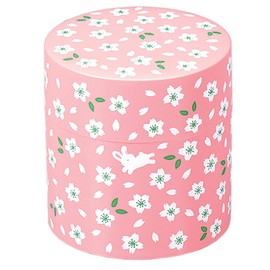 HAKOYA tea container Cherry Rabbit 56856