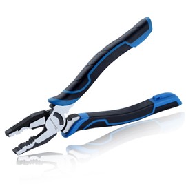 SPEEDWOX 8 Inch Multi Tool Pliers, Multipurpose Lineman Pliers, Combination Pliers with Wire Cutter and Crimping Pliers, Serrated Jaws, Screw Extractor and Screw Removal Tool