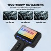 Two-Way Articulating Borescope with Light, Industrial Endoscope Camera with 0.24in/6.25mm